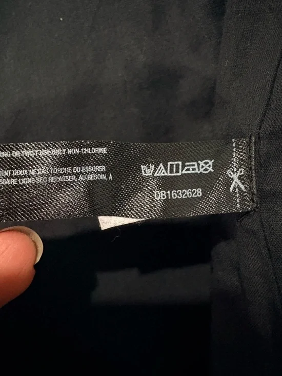 Anthropologie The Hartley Shift Mini Dress black fringe | color: black | size: S - Picture 8 of 9